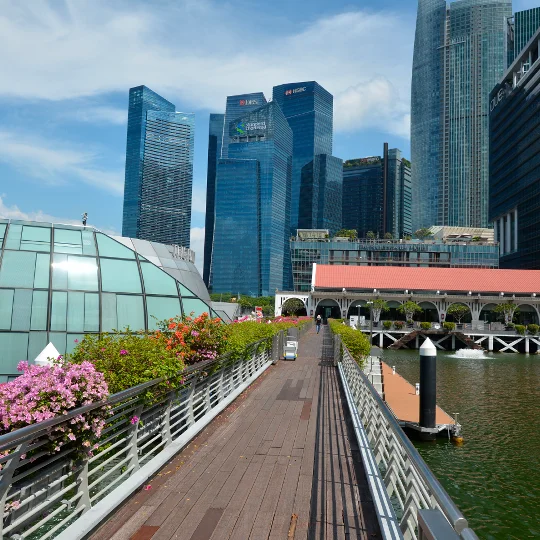 River Walk Clarkes Quay Singapore